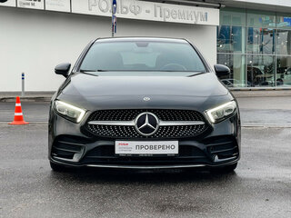 2019 Mercedes-Benz A-Класс 200 IV (W177), чёрный, 2569000 рублей, вид 2