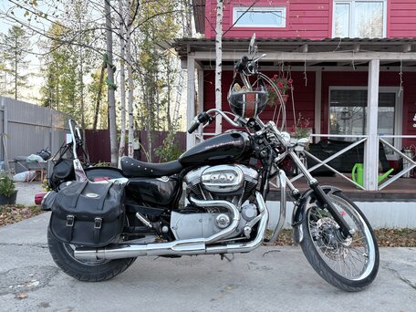 2005 Harley-Davidson Sportster 883, чёрный, 590000 рублей, вид 1