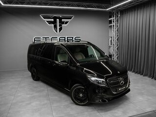 2025 Mercedes-Benz V-Класс Extra Long 300 d экстра длинный III (W447) Рестайлинг 2, чёрный, 16994000 рублей, вид 3