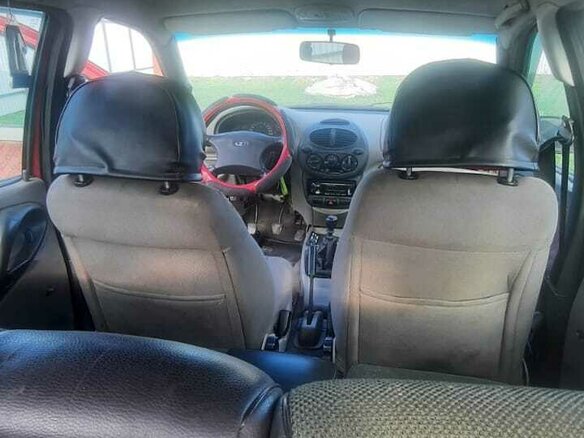 2008 Lada (ВАЗ) Kalina I, красный, 120000 рублей - вид 6
