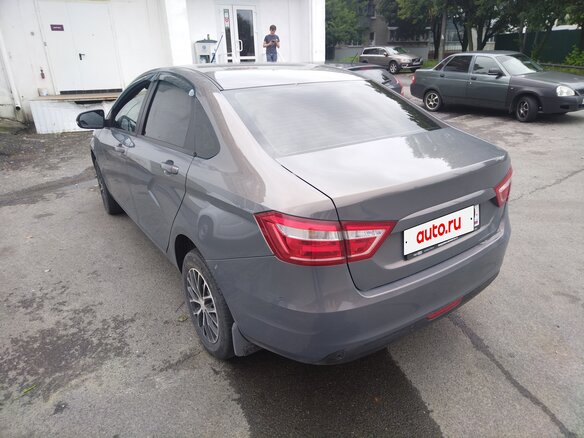 2019 Lada (ВАЗ) Vesta I, серый, 790000 рублей - вид 8