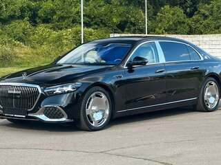 2026 Mercedes-Benz Maybach S-Класс 580 II (Z223) Рестайлинг, чёрный, 31990032 рублей, вид 3
