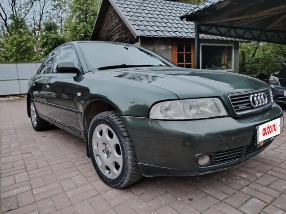 1999 Audi A4 I (B5) Рестайлинг, зелёный, 450000 рублей - вид 4