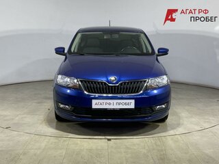 2019 Skoda Rapid I Рестайлинг, синий, 1300000 рублей, вид 2