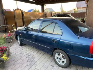 2006 Hyundai Accent ТагАЗ II, синий, 260000 рублей, вид 4