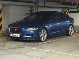 2015 Jaguar XE I, синий, 1300000 рублей, вид 2