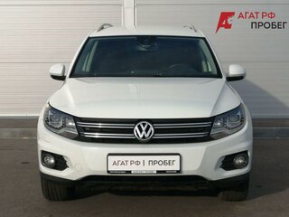 2014 Volkswagen Tiguan I Рестайлинг, белый, 1350000 рублей, вид 2