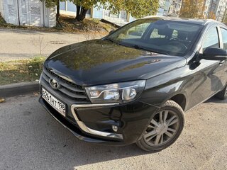 2018 Lada (ВАЗ) Vesta SW I, чёрный, 1149000 рублей, вид 1