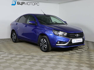 2020 Lada (ВАЗ) Vesta I, синий, 929990 рублей, вид 3