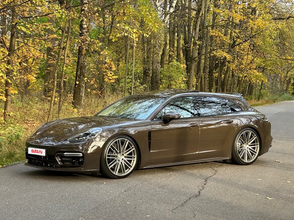 2021 Porsche Panamera 4S E-Hybrid Sport Turismo II Рестайлинг, коричневый, 11200000 рублей - вид 16