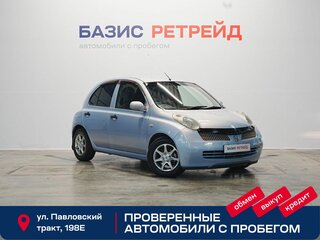 2004 Nissan March III (K12), голубой, 389000 рублей, вид 3