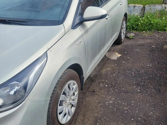 2019 Hyundai Solaris II, бежевый - вид 2