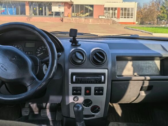2007 Renault Logan I, серый, 169000 рублей - вид 8