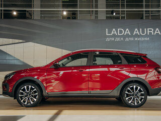 2026 Lada (ВАЗ) Vesta SW I Рестайлинг (NG), красный, 1935000 рублей, вид 1