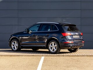 2015 Audi Q5 I (8R) Рестайлинг, синий, 1795000 рублей, вид 4