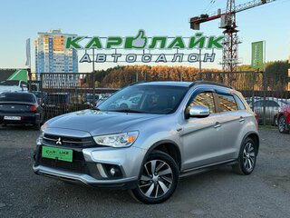 2017 Mitsubishi ASX I Рестайлинг 2, серебристый, 1729000 рублей, вид 2