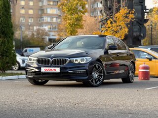 2019 BMW 5 серии 520d xDrive VII (G30/G31/G38), синий, 3350000 рублей, вид 1
