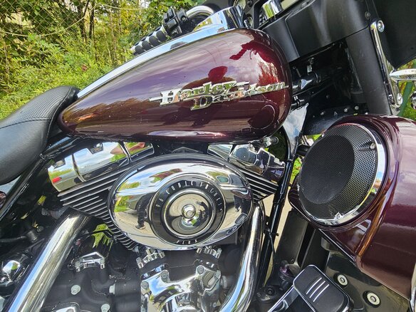 2007 Harley-Davidson Street Glide, пурпурный, 880000 рублей - вид 14