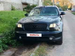 2004 Infiniti FX35 I (S50), чёрный, 750000 рублей, вид 1