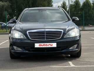 2007 Mercedes-Benz S-Класс 500 Long V (W221), синий, 990000 рублей, вид 2