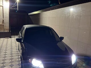 2013 Lada (ВАЗ) Granta I, чёрный, 500000 рублей, вид 1