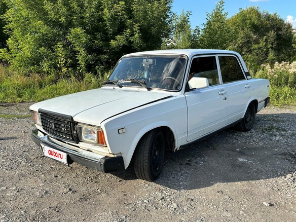 2004 Lada (ВАЗ) 2107, белый, 80000 рублей - вид 1