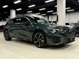 2023 Audi A3 Sportback 35 TFSI IV (8Y), зелёный, 2290000 рублей, вид 3