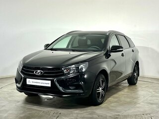 2018 Lada (ВАЗ) Vesta SW I, чёрный, 1000000 рублей, вид 1