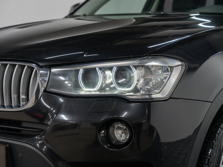 2015 BMW X3 28i xDrive II (F25) Рестайлинг, чёрный, 2390000 рублей, вид 2