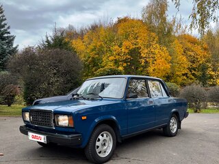 2002 Lada (ВАЗ) 2107, синий, 370000 рублей, вид 2