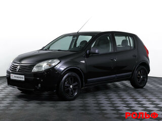 2013 Renault Sandero I, чёрный, 585000 рублей, вид 1