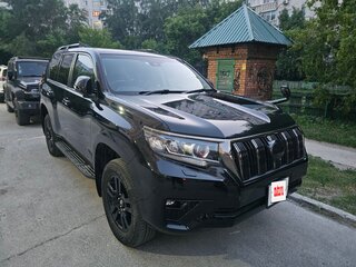 2020 Toyota Land Cruiser Prado 150 Series Рестайлинг 2, чёрный, 4850000 рублей, вид 1