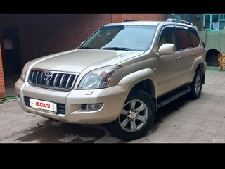 2008 Toyota Land Cruiser Prado 4-speed 120 Series Рестайлинг, бежевый, 2250000 рублей, вид 1
