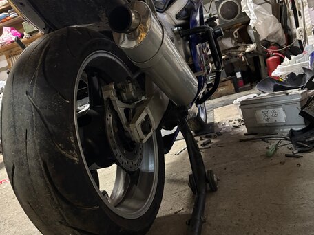 2002 Yamaha YZF-R6, синий, 259000 рублей, вид 1