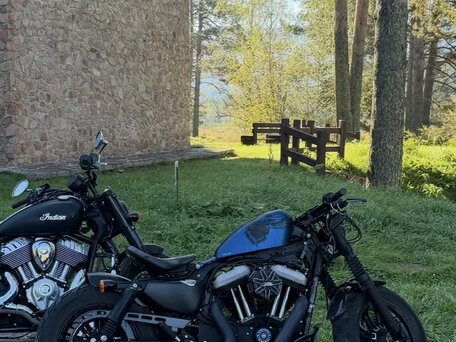 2018 Harley-Davidson Sportster 1200, чёрный, 1350000 рублей, вид 2