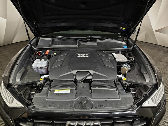 2019 Audi Q8 55 TFSI I (4M), чёрный, 6150000 рублей - вид 9