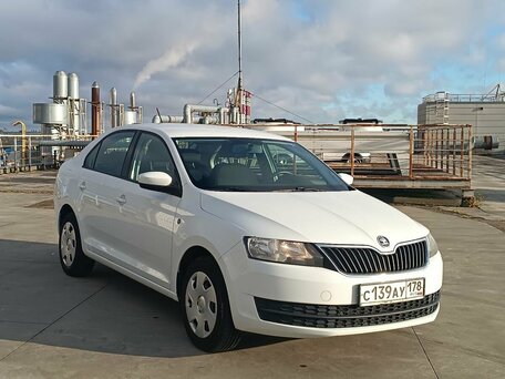 2014 Skoda Rapid I, белый, 765000 рублей, вид 3