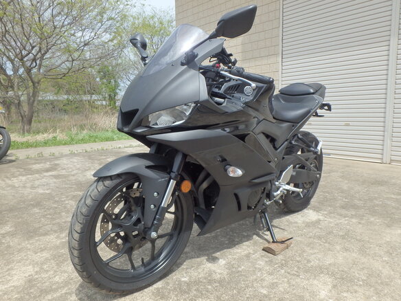 2020 Yamaha YZF-R3, чёрный, 590000 рублей