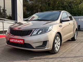 2012 Kia Rio III, бежевый, 679000 рублей, вид 4
