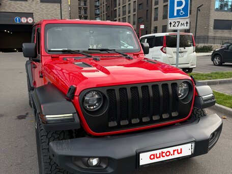 2019 Jeep Wrangler IV (JL), красный, 3990000 рублей, вид 1
