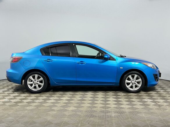 2011 Mazda 3 II (BL), голубой, 790000 рублей - вид 4