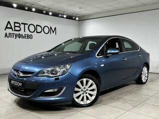 2013 Opel Astra J Рестайлинг, синий, 770000 рублей, вид 1