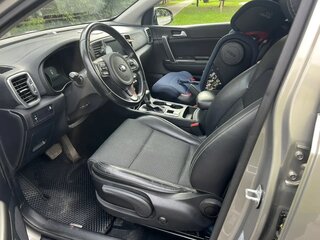 2016 Kia Sportage IV, серебристый, 1750000 рублей, вид 5
