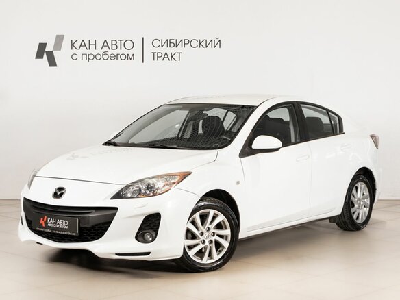 2012 Mazda 3 II (BL) Рестайлинг, белый, 831000 рублей