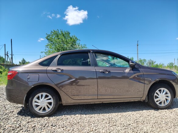 2016 Lada (ВАЗ) Vesta I, коричневый, 760000 рублей - вид 1