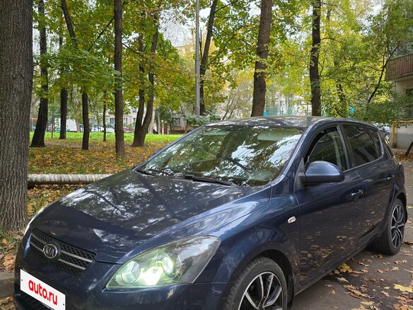 2008 Kia Ceed I, синий, 565000 рублей