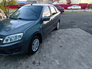 2015 Lada (ВАЗ) Granta I, серый, 418000 рублей, вид 3
