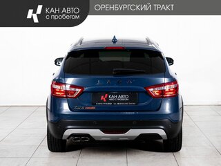 2018 Lada (ВАЗ) Vesta SW Cross I, синий, 1030000 рублей, вид 4