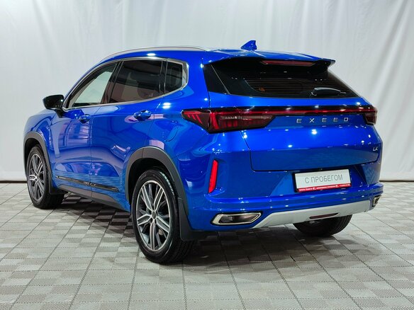 2023 Exeed LX I Рестайлинг, синий - вид 6