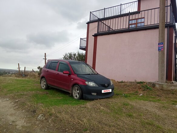 2002 Mazda Demio II (DY), красный, 180000 рублей - вид 1